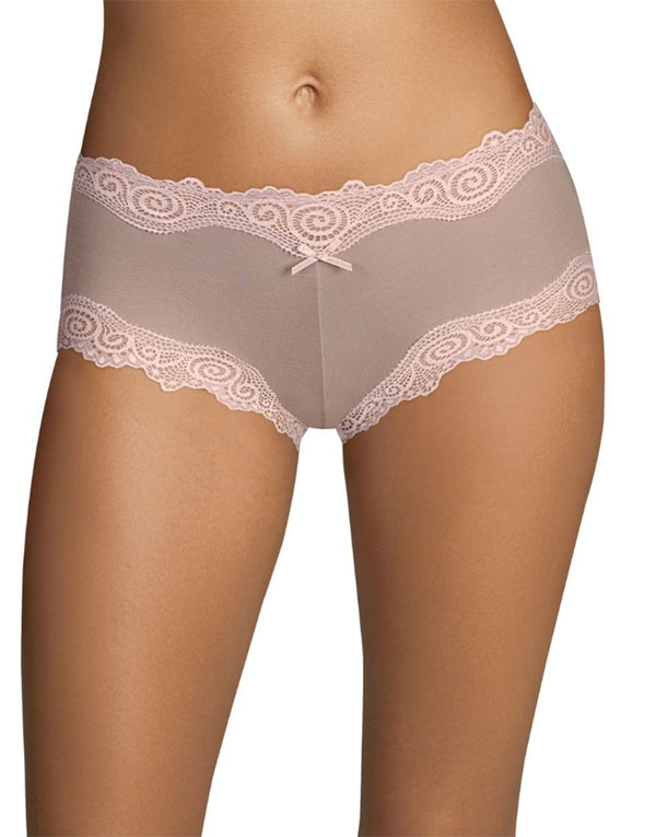 Maidenform Cheeky Scalloped Lace Hipster Panties, Panties, Clothing &  Accessories