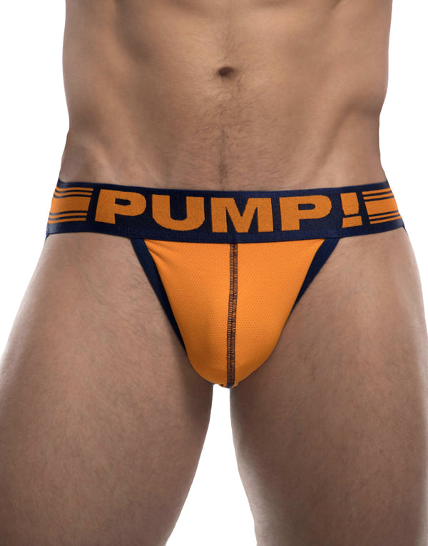 PUMP Varsity jockstrap mesh orange – Egoist Underwear