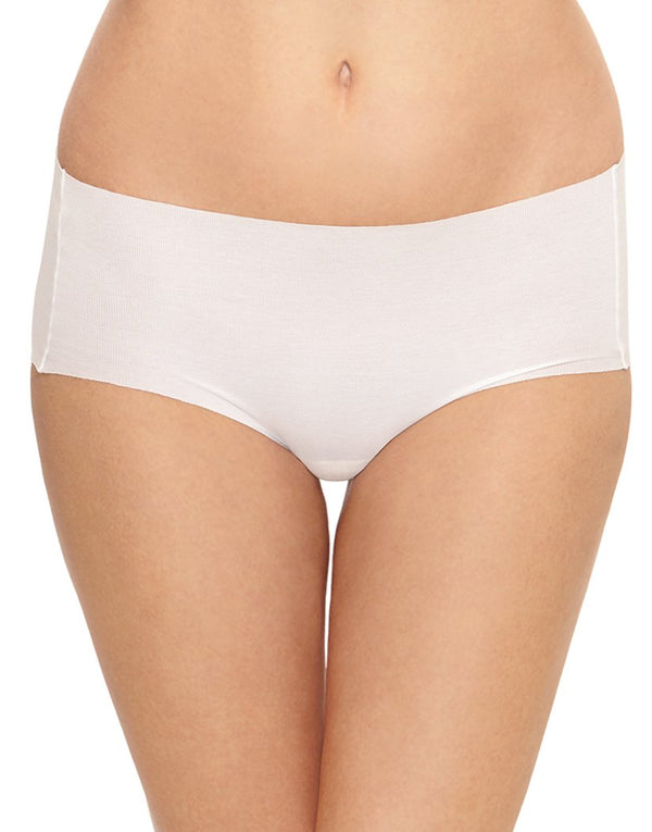 Wacoal Women's Beyond Naked Thong Panty, White, Small 