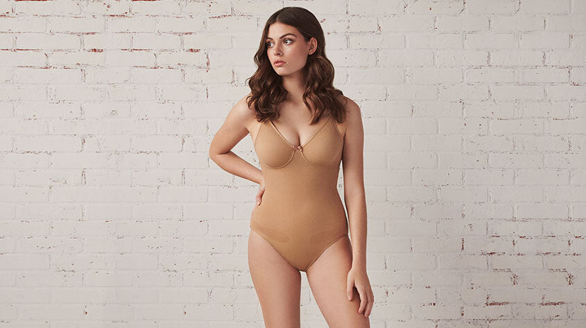LODAY Seamless Body Shaper For Women Under Dress Strapless Shapewear Full  Slip Smooth Tummy Control Bodysuit Cami Dresses