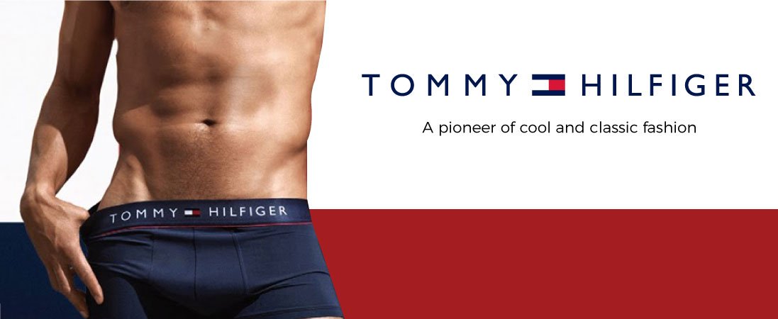 Tommy Hilfiger, 3 Pack Thongs, Women, Red/Blue