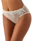 Sand/ Ivory Side Wacoal Embrace Lace Hi Cut Brief 841191