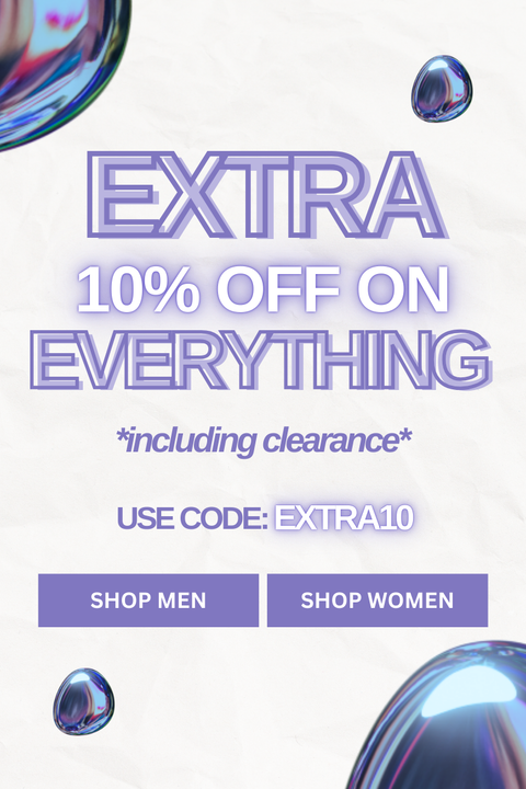 EXTRA 10% OFF ON EVERHTING INCLUDING CLEARANCE