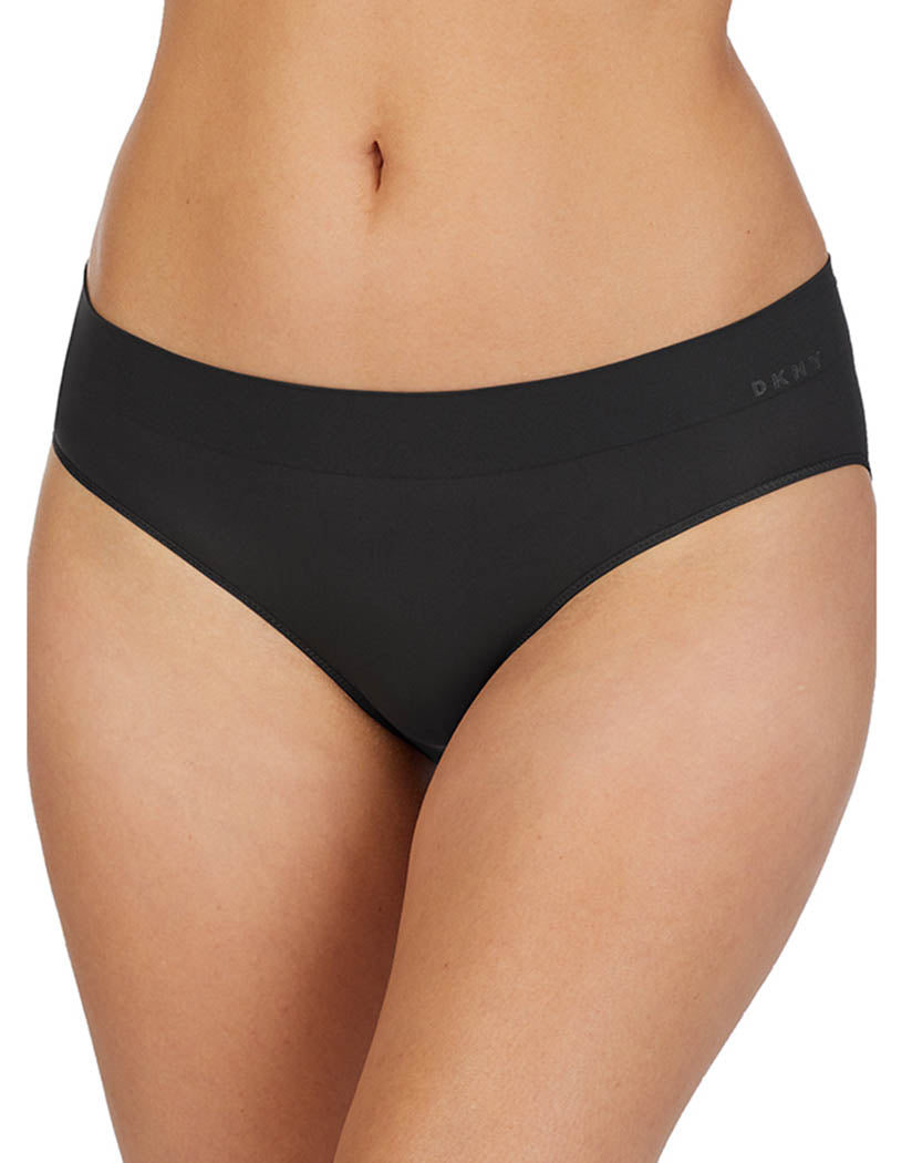 DKNY Womens Seamless Litewear Solid Thong Underwear Panty DK5016 Gray XL  NEW