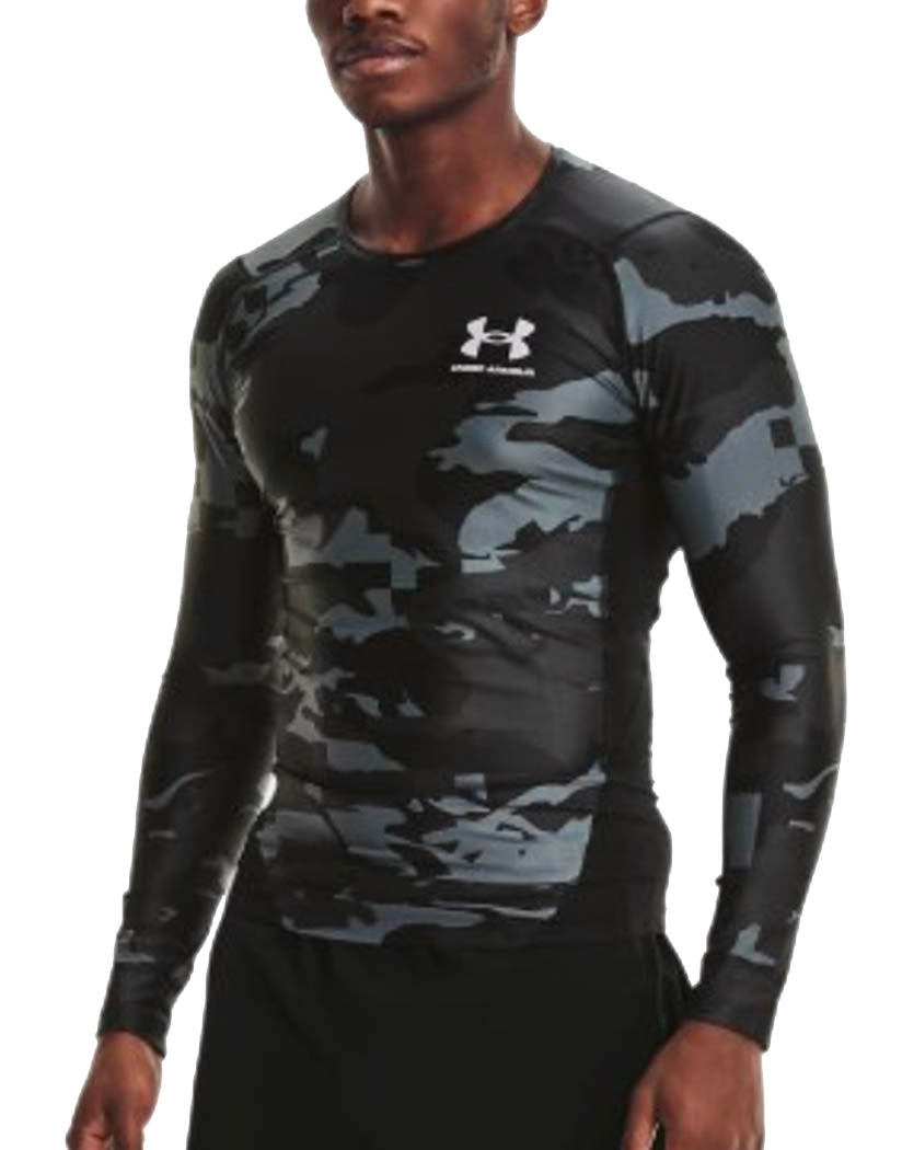 Mens Under Armour white Iso-Chill Camouflage Compression T-Shirt