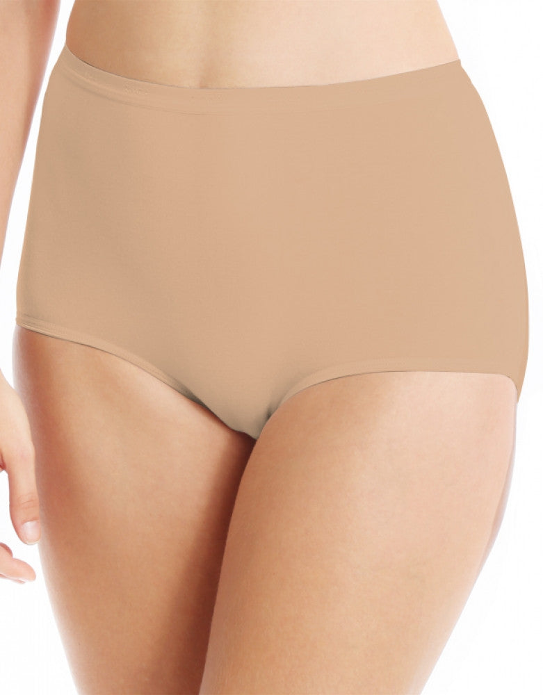 Bali womens Full Cut Fit Cotton Stretch Hi-cut Panty Underwear, Soft Taupe,  Medium US at  Women's Clothing store