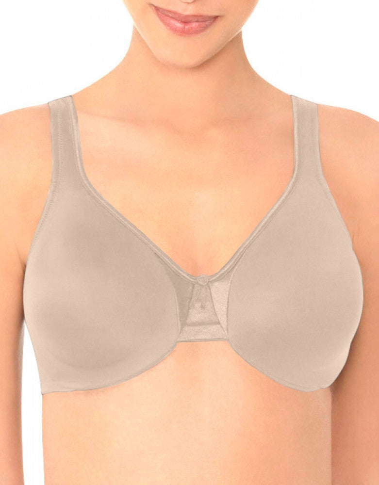 Olga Women's Plus Size Signature Support Satin Wire-Free 2-ply Bra,  Skylight, 44D at  Women's Clothing store