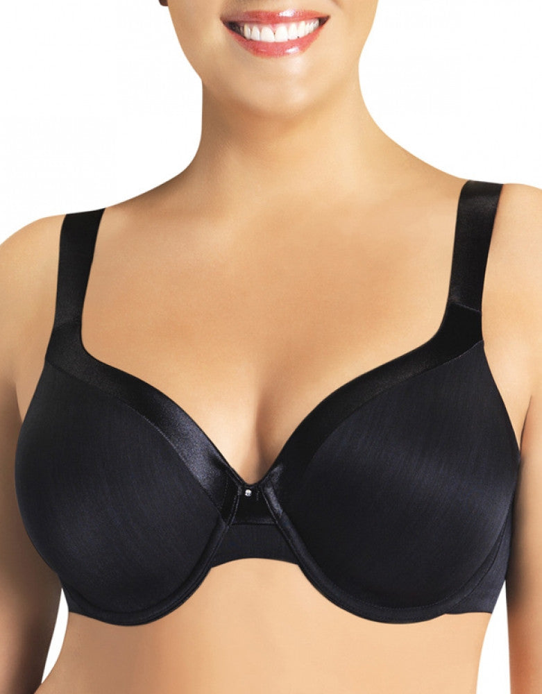 Vanity Fair 76380 Beauty Back Smoother Underwire Bra 42 C Midnight Black  42c for sale online
