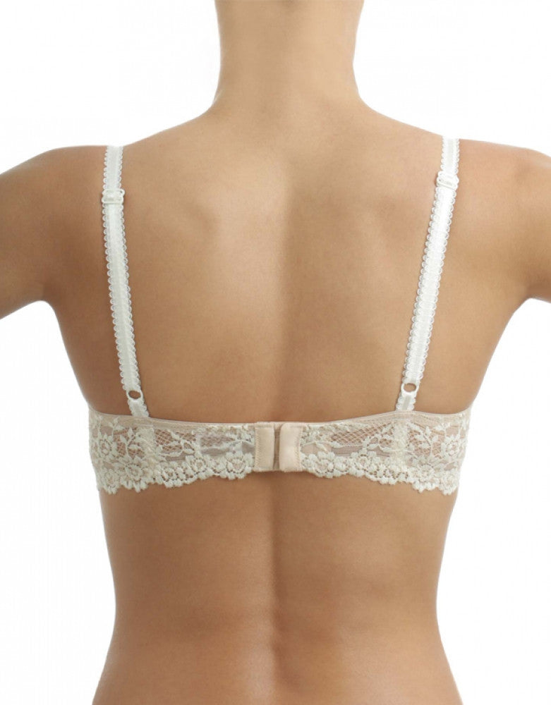 Wacoal Embrace Lace Soft Cup Wire-free Bra - Delicious White - 18