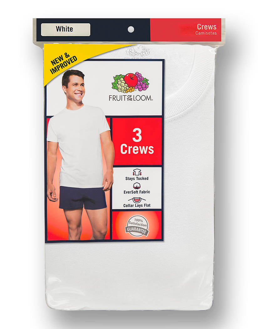 Fruit of the Loom Underwear T-Shirt Pack of 3