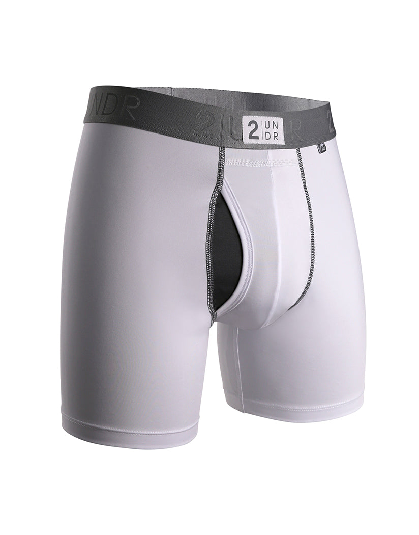 2UNDR Swing Shift Boxer Brief - Black/Grey S