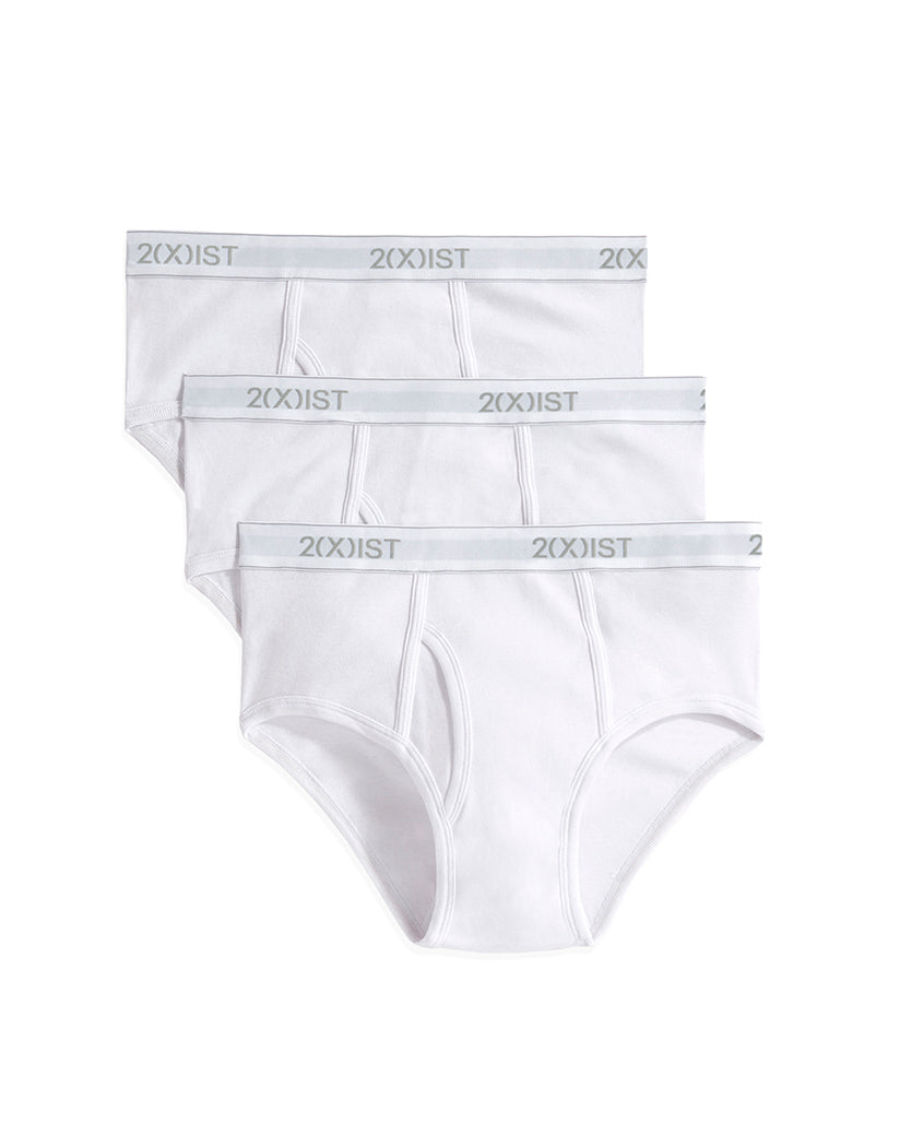 2(X)IST mens Essential Cotton Classic Thong 3-pack