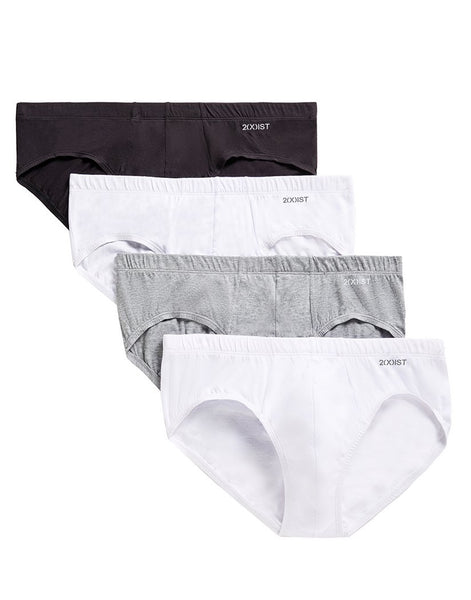 2(X)IST Mens Essential 100% Cotton Long John Underwear - Black S (28-30)  NIB
