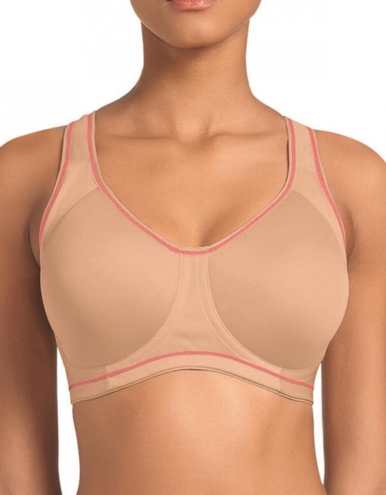 Freya active bra 38I foam lined cups high impact underwired padded