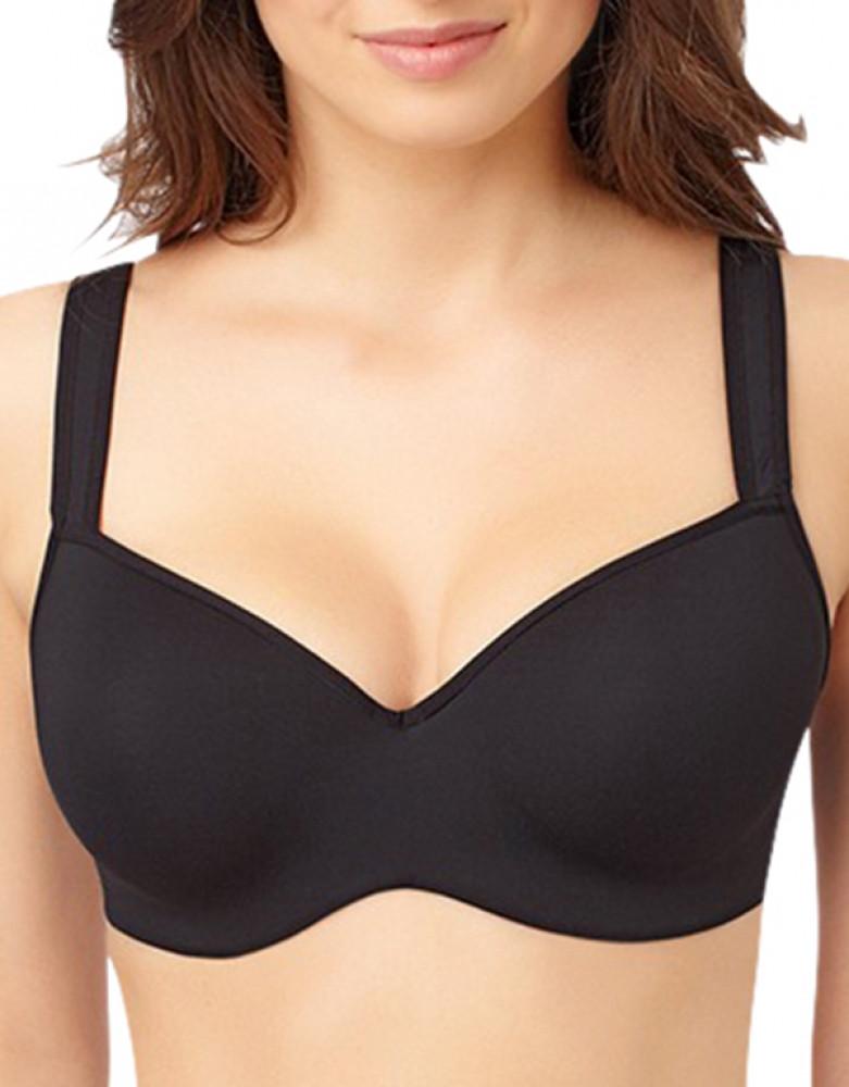 Commando Soft Cup Cotton Bralette in Black - Busted Bra Shop