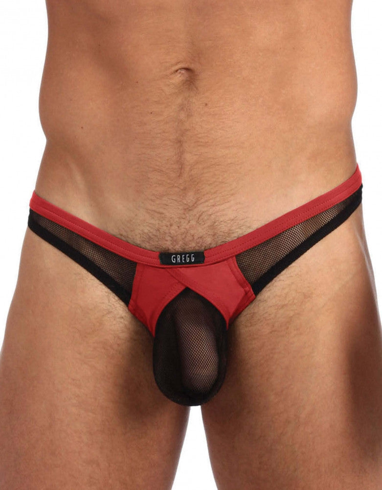 Red Front Gregg Homme X-Rated Maximizer Thong 85004