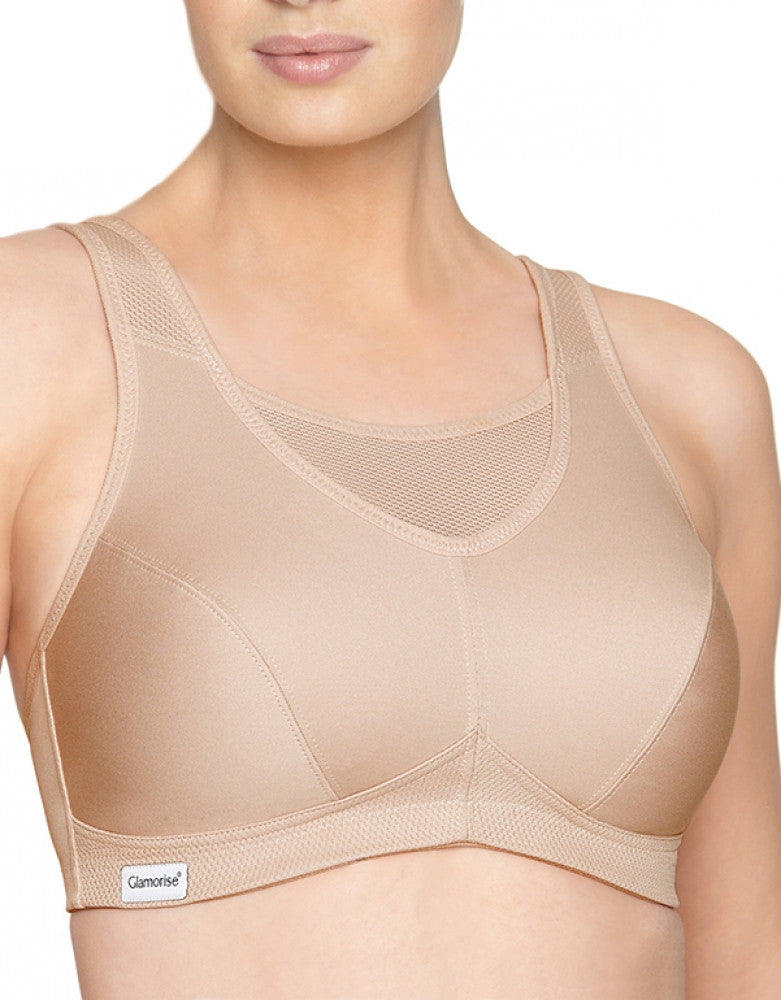 Fashion Deep Cup Bra No-Bounce Cami Support Wireless Adjustable