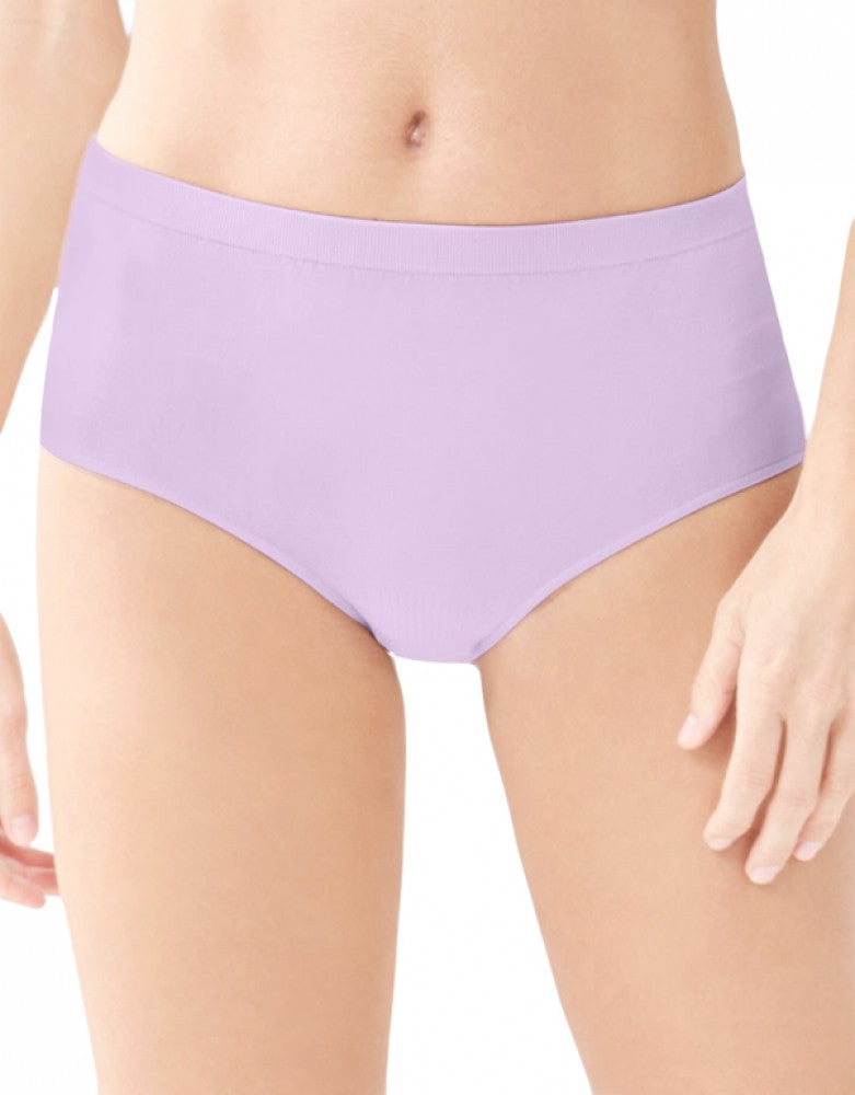 Women's Bali 803J Comfort Revolution Microfiber Brief Panty (Purple Mauve  Retro 8/9)