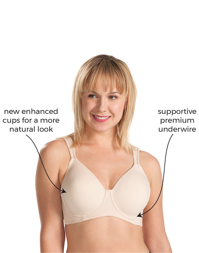 Leading Lady The Brigitte Full Coverage Underwire Molded Padded Seamle