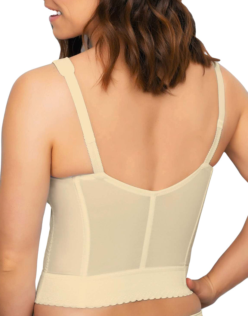 FULLY® Front Close Wirefree Longline Posture Bra with Lace, By Exquisite  Form