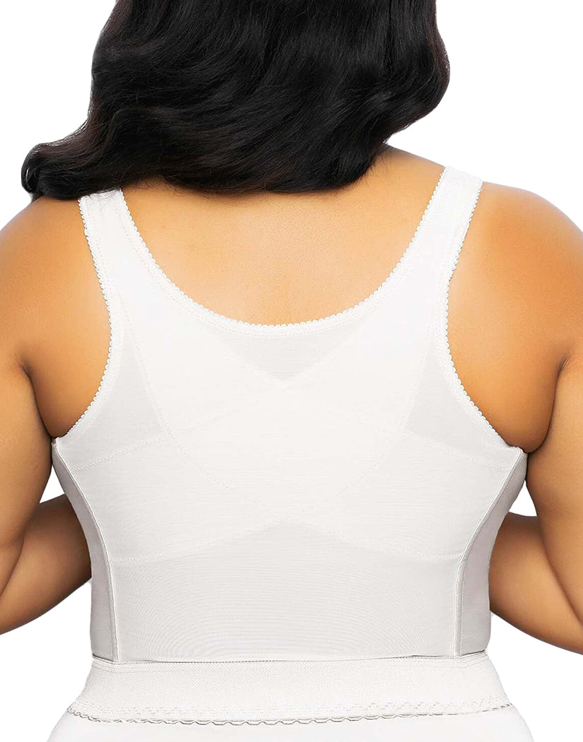 Women's Exquisite Form 5107532 Posture Longline Bra (White 36B) 