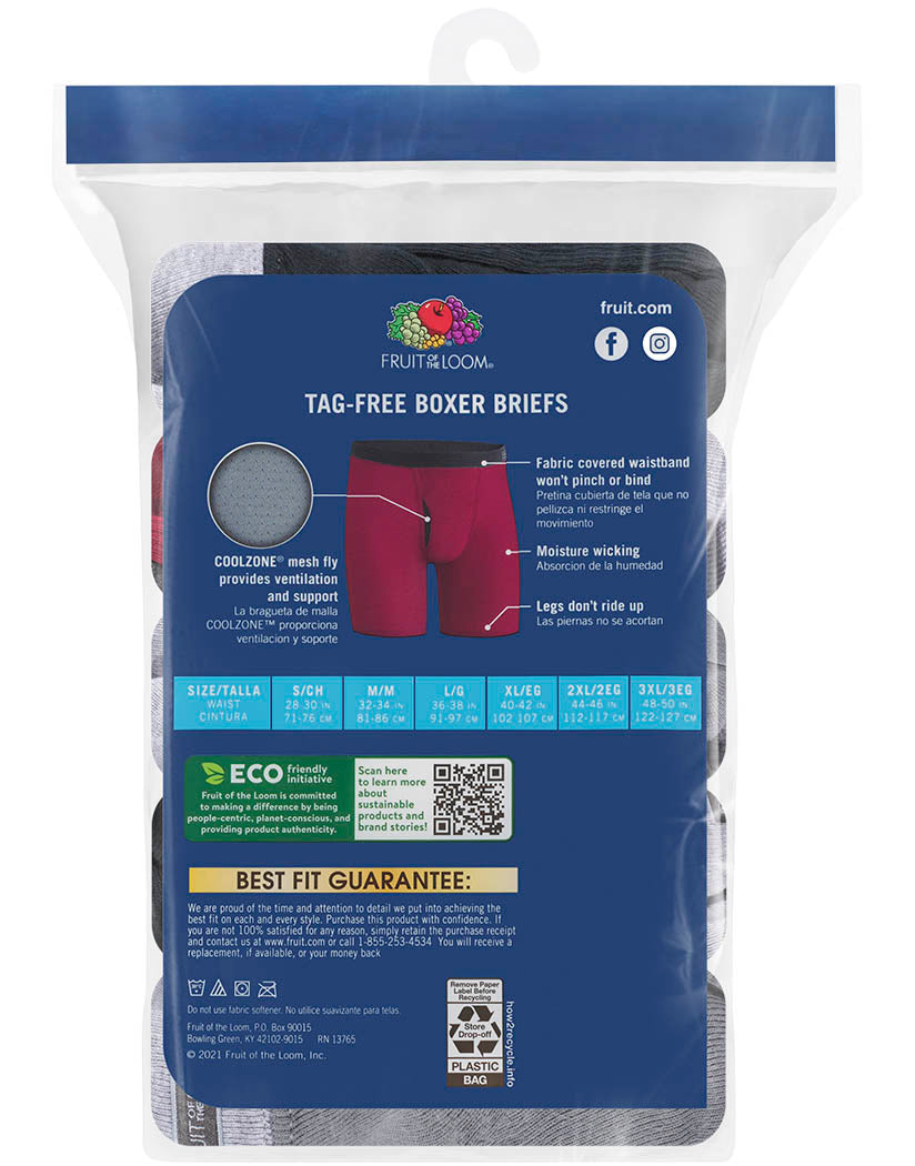 Fruit of the Loom 5-Pack Coolzone Asst Boxer Brief 5CBL1TG
