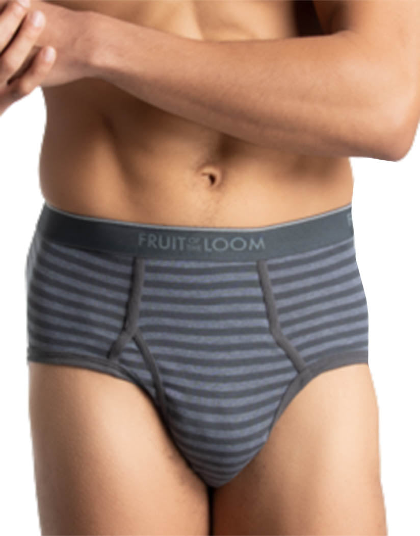 Fruit of the Loom Men's Stripe/Solid Assorted Boxer Briefs,Assorted,Small(Pack  of 4) at  Men's Clothing store