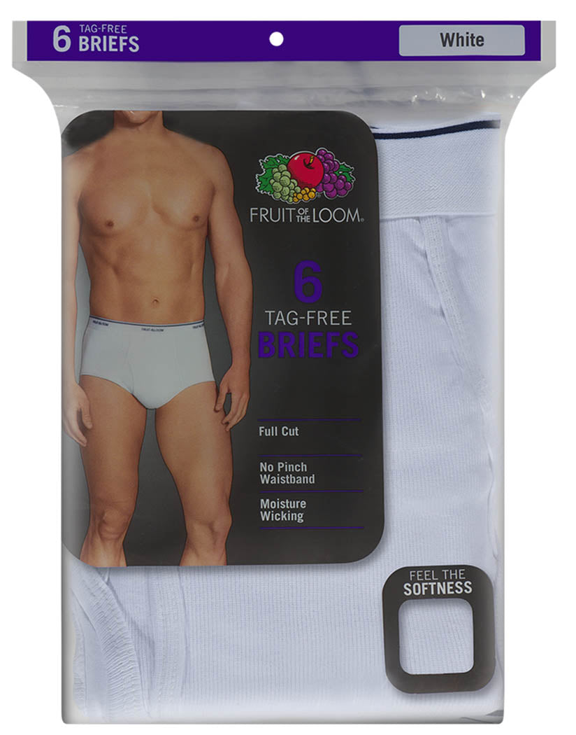 Fruit of the Loom 6 Pack Briefs