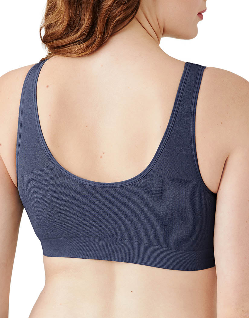 Wacoal B-Smooth Wirefree Bralette with Removable Pads Blue
