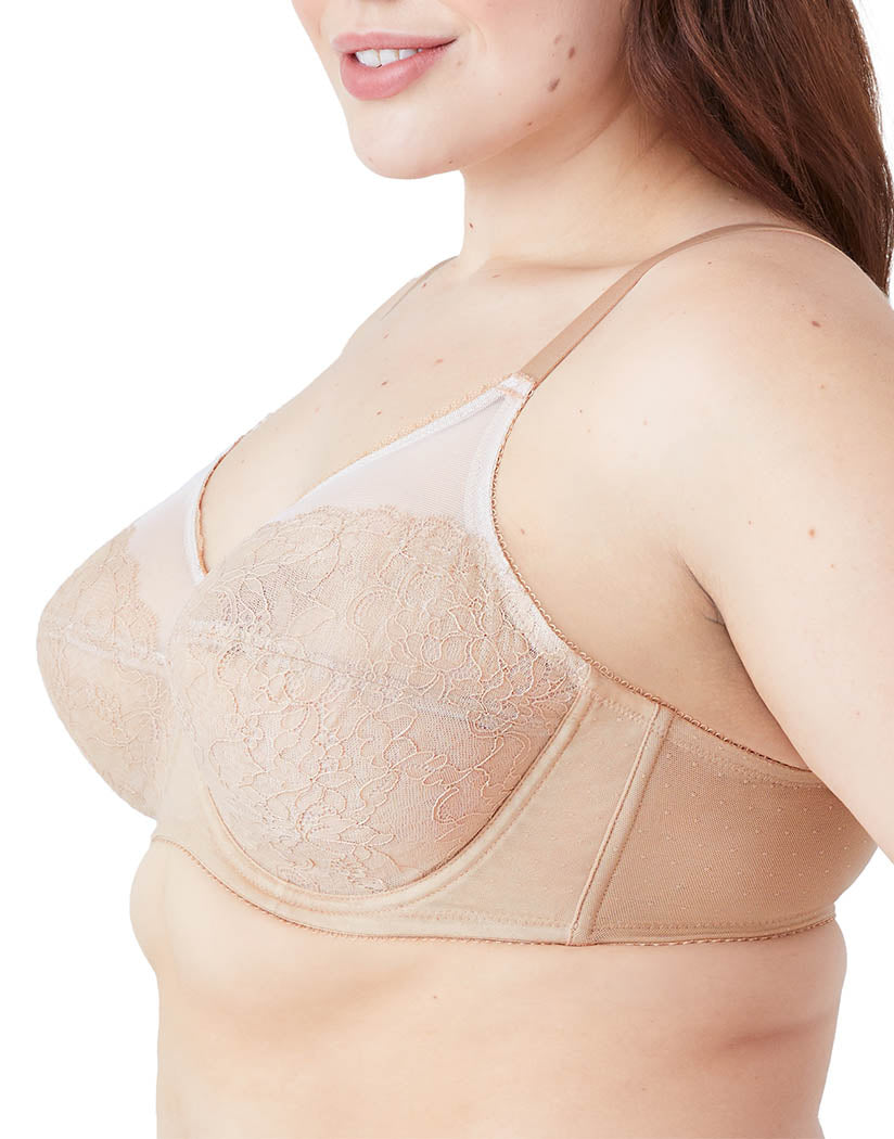 Wacoal Retro Chic Full-figure Underwire Bra 855186 Up To I Cup