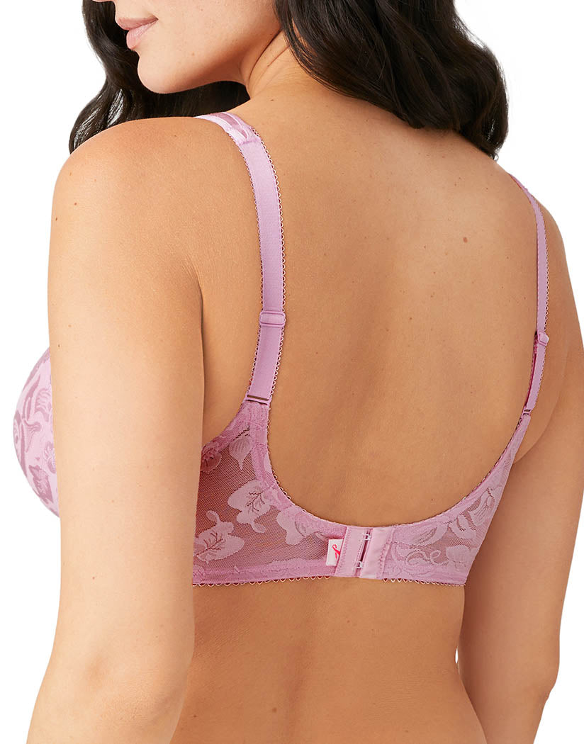 Buy Lilac Floral Lace Padded Bra 40C, Bras
