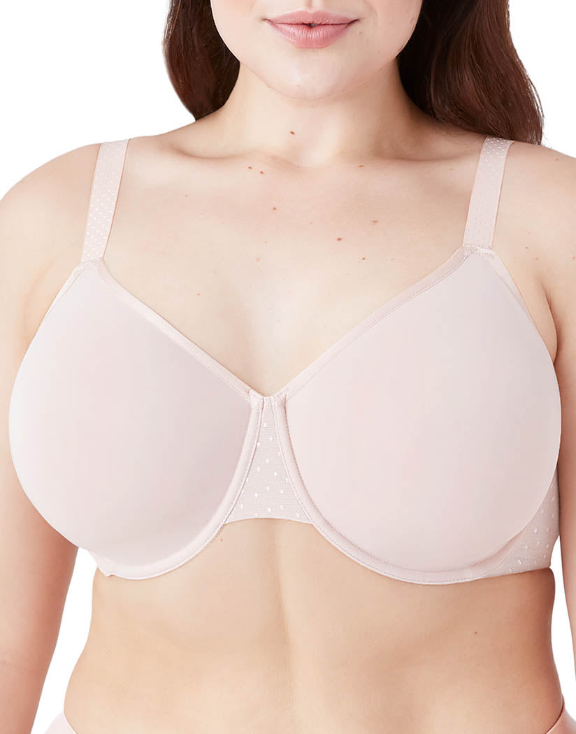  Womens Underwire Bandeau Minimizer Starpless Bras For Large  Bust Pale Nude 30A