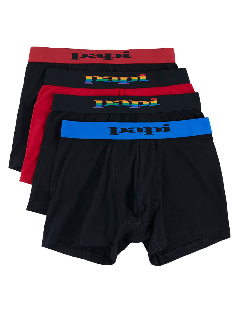 Cotton Stretch Boxer Brief, 4 Pack