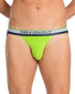 Lime Front Obviously PrimeMan Jockstrap A07