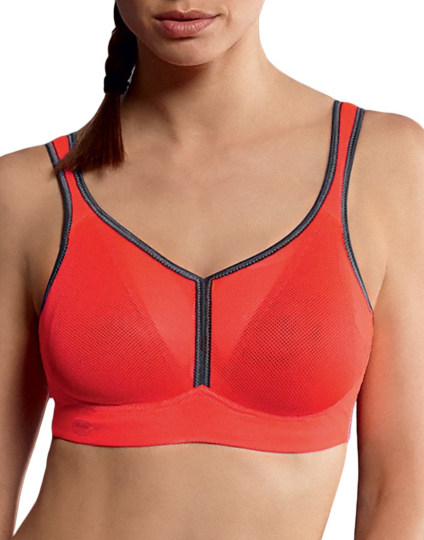 Anita Active Air Control Wirefree Padded Sports Bra Anthracite 