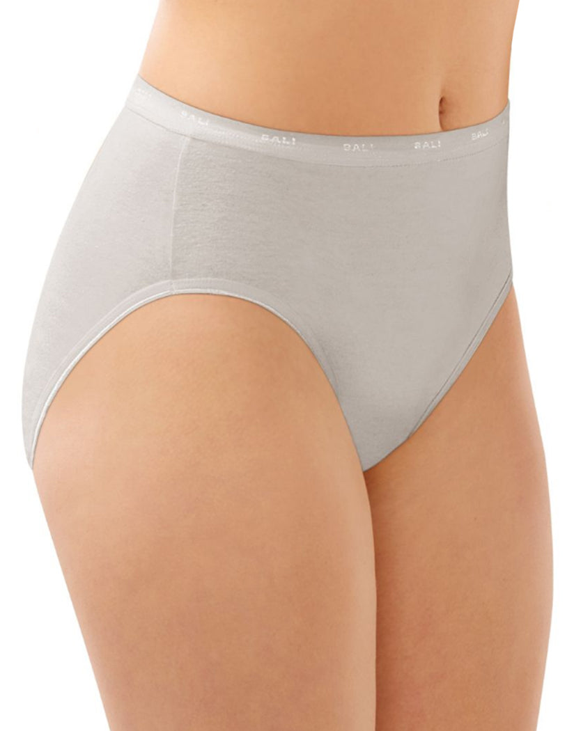 Bali Women Underwear 3Pairs Hi Cut One Smooth U Size 8 XL Nylon/Spandex -  Helia Beer Co