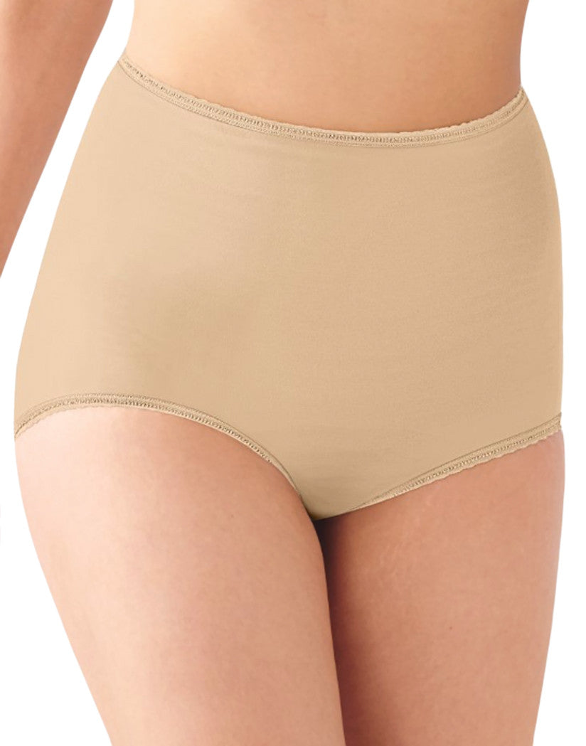 Bali 3 Pairs Skimp Skamp Brief Panty, Underwear Size M/6 Mixed Lot