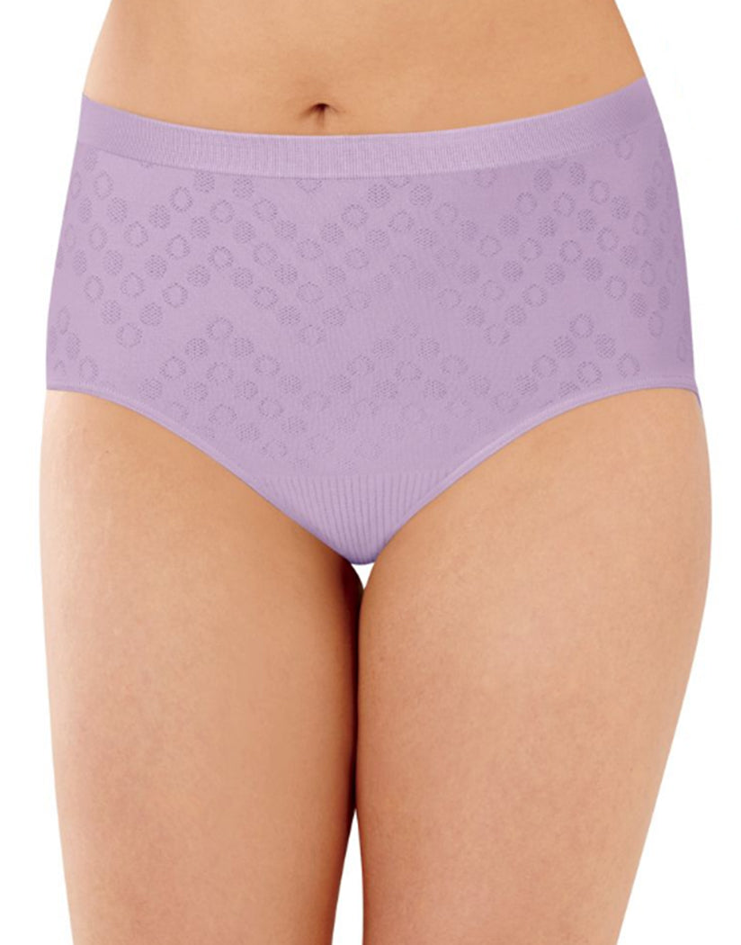 Bali Womens Comfort Revolution Microfiber Hi-Cut Panty 3-Pack, 10/11 