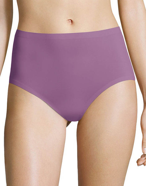 Bali Luxe Super Soft Stretch Cotton Briefs Panties with a Plush Waistband 3- Pack