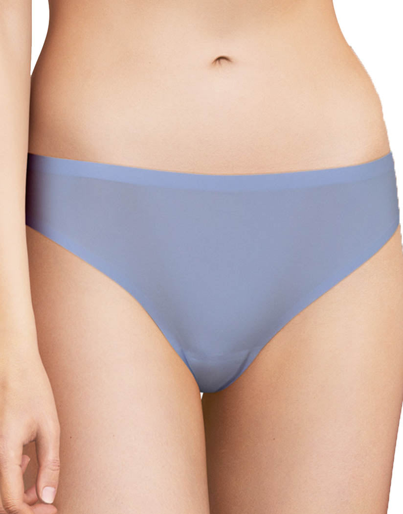 Chantelle Soft Stretch One Size Seamless Thong Periwinkle/ Grey Sky 26