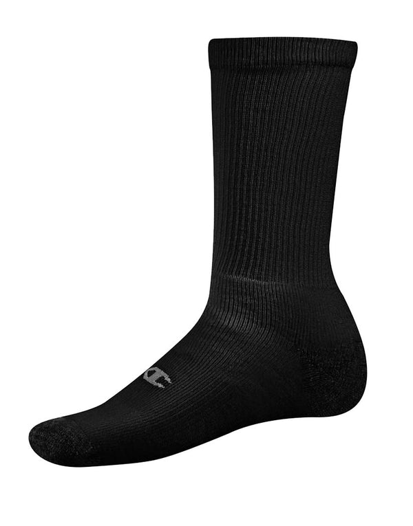 Champion Men's Double Dry Performance Men's Crew Socks 6-Pack CH600