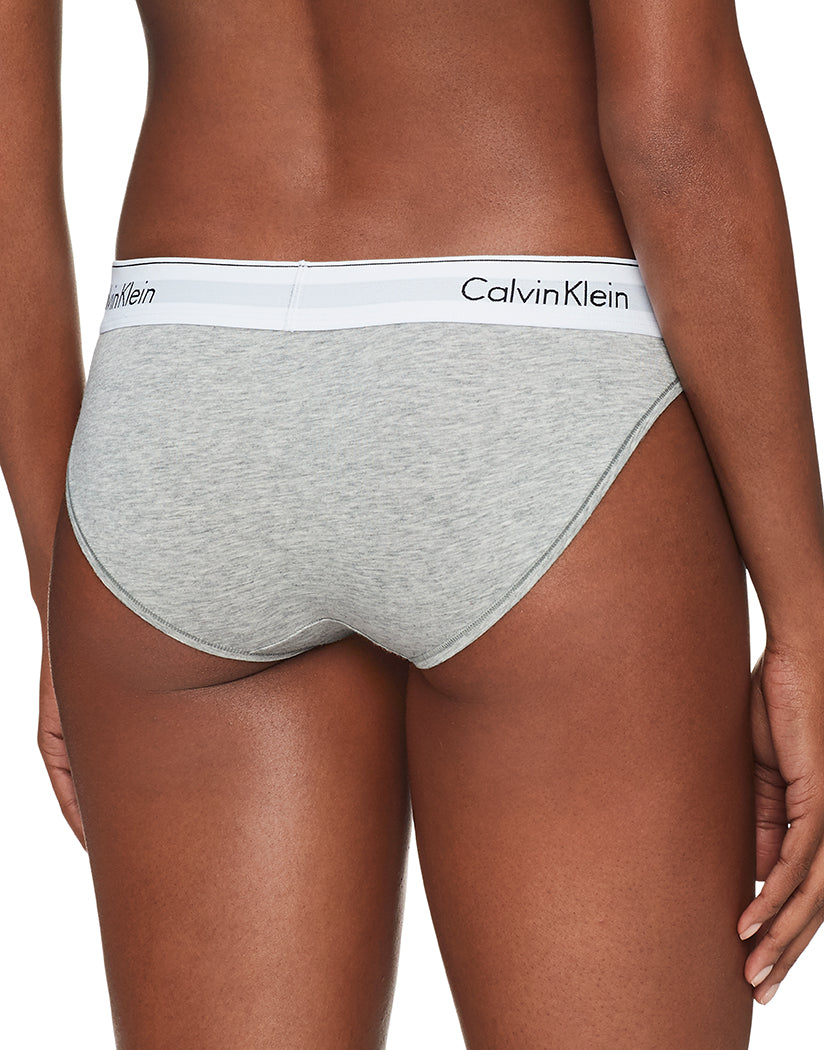 Calvin Klein Modern Cotton logo bandeau bra & tanga brief set in