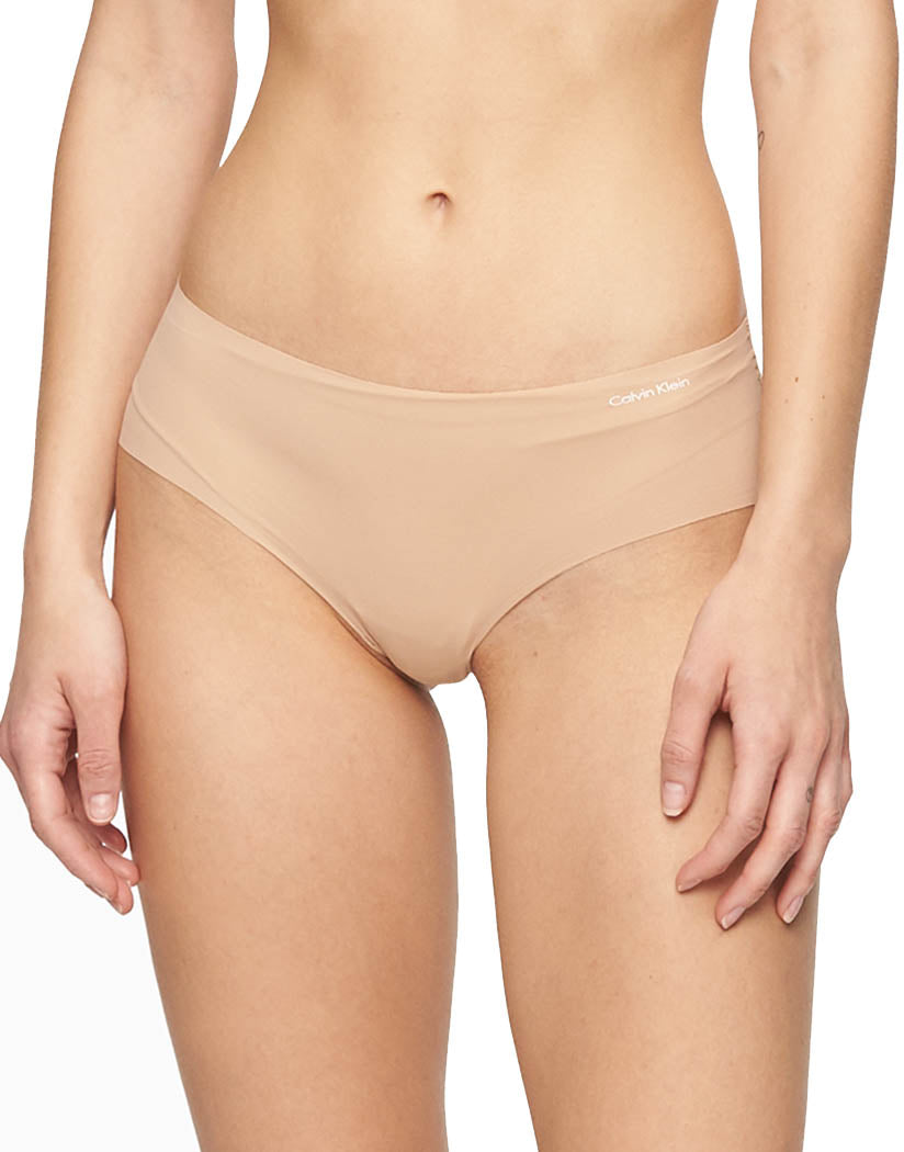 Calvin Klein Womens 4 Pack Invisibles Hipster Panty