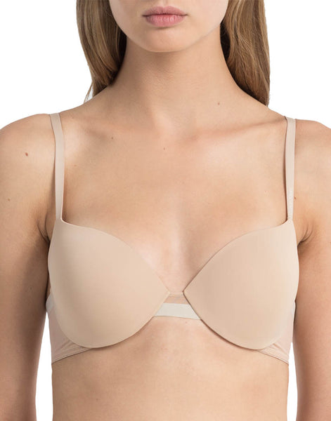 Calvin Klein Underwired Push-Up Bra - Seductive Comfort nude - ESD Store  fashion, footwear and accessories - best brands shoes and designer shoes