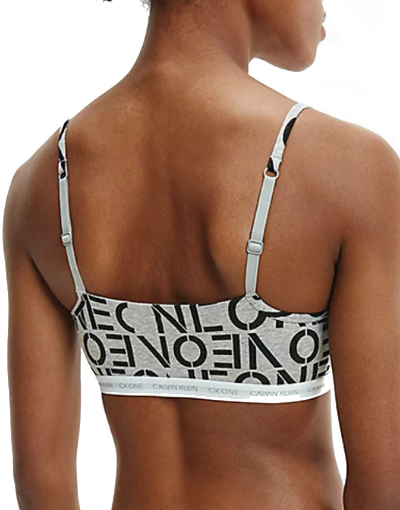 Calvin Klein unlined bra in white