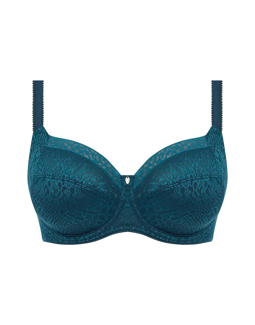 Underwire Lace Top Full Support Bra