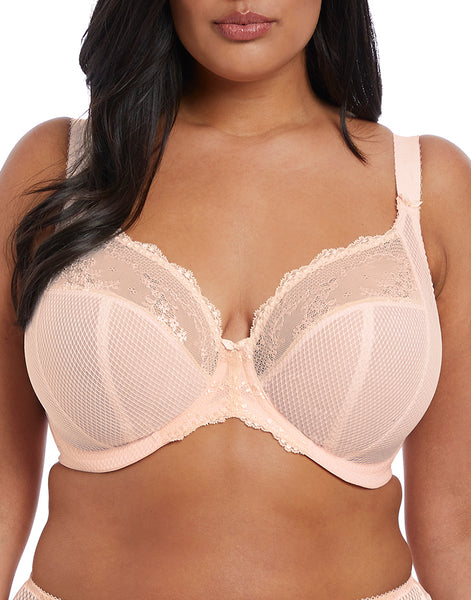 Elomi Women's Plus Size Morgan Underwire Banded Stretch Lace Bra, Sahara,  32GG : : Clothing, Shoes & Accessories
