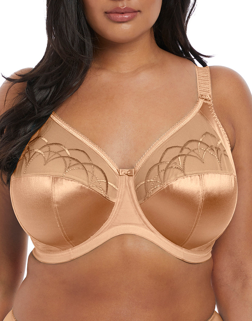 ELOMI CATE EL4030 Underwired Full Cup Banded Nude Bra 38 - 42 Back