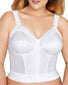 White Front Exquisite Fully Front Close Longline Posture Bra 5107530