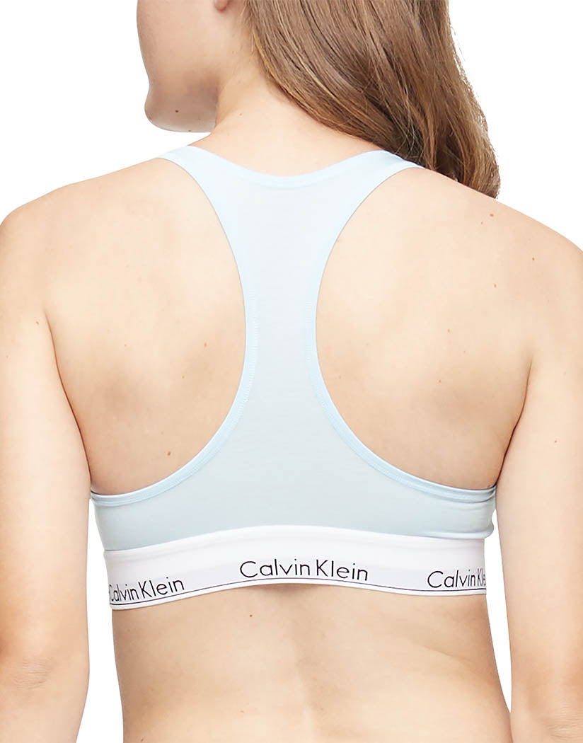 Womens Calvin Klein Bralette Modern Cotton Unlined Racerback Sports Bra NEW